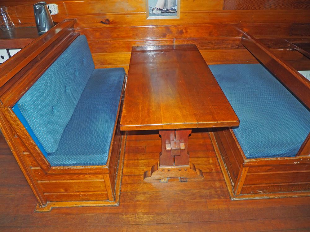 Cabin en avant, H&eacute;bergements